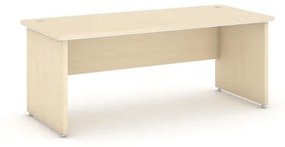 Písací stôl ARRISOT LUX - rovný, dĺžka 2000 mm, breza