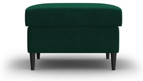 Zelená zamatová podnožka Kyoto – Cosmopolitan Design