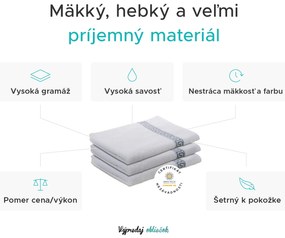 Uterák GREEK 50 x 90 cm biely, 100% bavlna