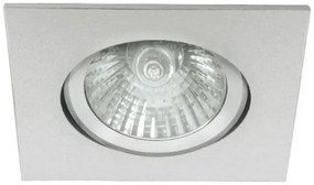KANLUX Podhľadové bodové výklopné osvetlenie NOTEO, 1xGU10, 50W, 82x82mm, hranaté, hliníkové