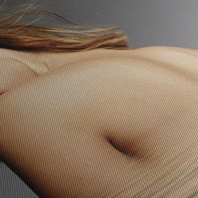 Obraz kúpajúcej sa ženy (90x60 cm)