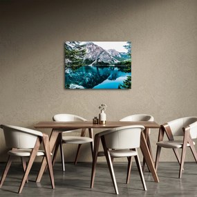 Obraz Jazerá v Alpách (70x50 cm)