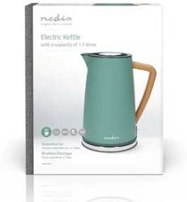 Nedis KAWK510EGN rýchlovarná kanvica 1,7 l, zelená