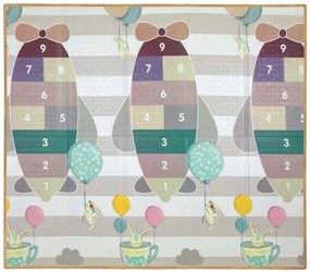 Hracia podložka pre deti MILLY MALLY 197x177 cm - Baloons
