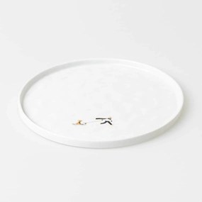 räder Porcelánový tanier Dog Sled 22 cm