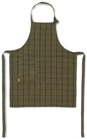 ferm LIVING Zástera Hale Apron Green/Black