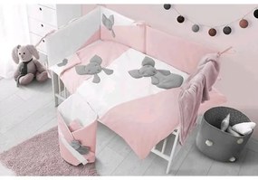 BELISIMA Hniezdočko pre bábätko Minky Belisima Mouse ružové