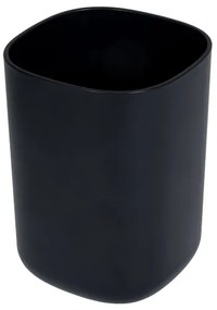 Erga Zelda, pohár na zubné kefky na postavenie, čierna matná, ERG-08286