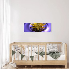 Obraz - Lekno (s hodinami) (90x30 cm)