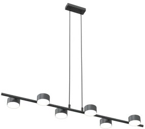 Luster na lanku SORA 6xGX53/12W/230V čierna