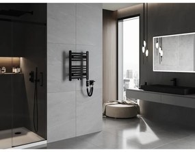 Mexen Ares, elektrické vykurovacie teleso 500 x 400 mm, 300 W, čierna, W102-0500-400-2300-70