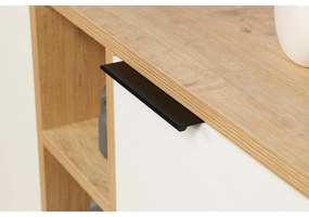 Skrinka Clara Oak and White