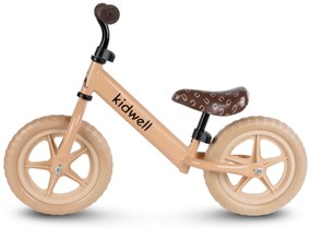 Detský balančný bicykel Kidwell REBEL, 12" EVA kolesá, ľahký 2,64 kg