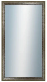 DANTIK - Zrkadlo v rámu, rozmer s rámom 50x90 cm z lišty NEVIS zelená (3054)