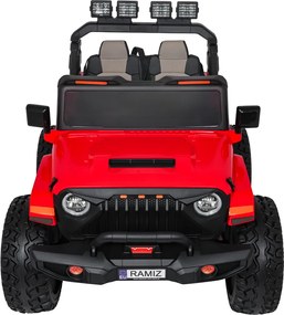 Ramiz Extrémne športové vozidlo 4x4 s variabilnou veľkosťou Červená