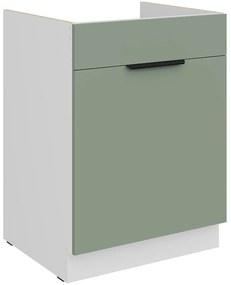 Kuchynská skrinka Aria-Sa/Wh Anti Fingerprint 60zl 1s Bb