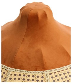 Oranžové tienidlo ø 45 cm Mizia – Light &amp; Living