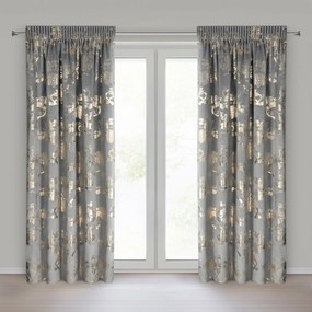 ZATEMŇOVACÍ ZÁVES NA PÁSKE CELIA 140X270 CM VZOROVANÁ