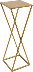 STOJAN NA KVETINÁČ LOFT5 70X24X24 CM ZLATÁ