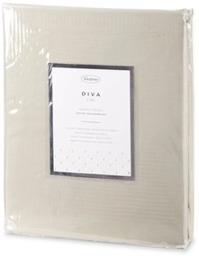SATÉNOVÉ OBLIEČKY DINA 200X220 CM, 2KS 70X80 CM BÉŽOVÉ