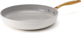 Elmich Nepriľnavá keramická panvica Zen Ø 28 cm – krémovo zlatá