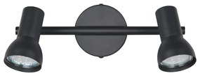 Čierne bodové svietidlo ø 8 cm Cantar – Trio