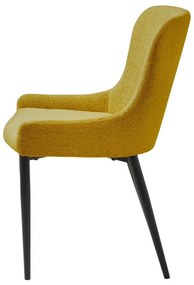 Žltá jedálenská stolička Ontario – Unique Furniture
