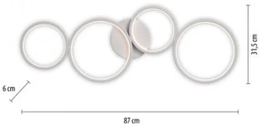 Paul Neuhaus 6183-16 - LED Stmievateľné stropné svietidlo KIRINGE LED/26W/230V