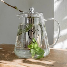 Eulenschnitt Čajová kanvica so sitkom Heart 1,2 l