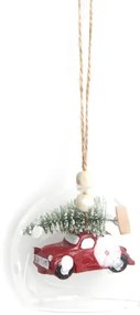 Závesná vianočná dekorácia OLONA autíčko 868325