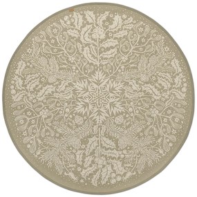 Ferm Living Bavlnený koberec pod stromček Winter Forest Sage 120 cm