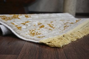 Kusový koberec MANYAS Xia hnedo-krémový