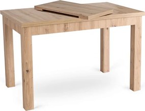 Jedálenský stôl RUBEN 120–160 cm dub ARTISAN