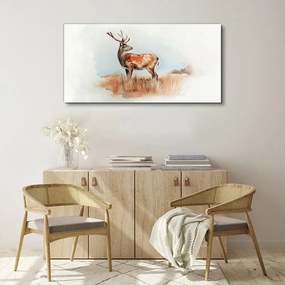 Obraz Canvas Akvarel Animal Deer
