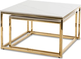 PROXIMA.store - Set konferenčných stolíkov TENOR FARBA: biela