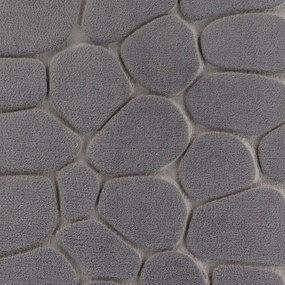 TENDANCE Predložka do kúpeľne Stones, 50x80 cm, grafitová
