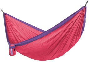 La Siesta COLIBRI 3.0 SINGLE - cestovná hojdacia sieť z kvalitného padákového hodvábu, 100% polyamid / laná: 100% polyester / hák: letecký hliník