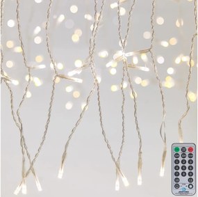 LED vonkajší stmievateľný záves CURTAIN 360xLED/8,4W/230V 2x2 m IP44 teplá biela +DO