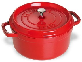 Staub Hrniec STAUB okrúhly 30 cm červený 8,35 l