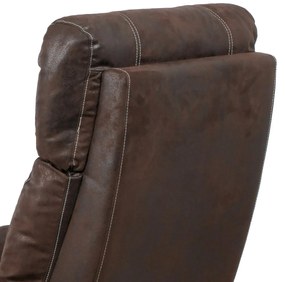 Polohovacie kreslo Terrell-5040 BR3 (hnedá). Vlastná spoľahlivá doprava až k Vám domov. 1121051