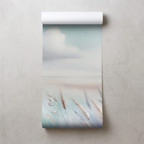 Fototapeta jemné pastelové lúky a obloha