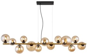 Globo 56135-13H - LED luster na lankách RIHA 13xG9/3,5W/230V mosadz