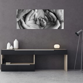 Obraz - Novorodenec (120x50 cm)