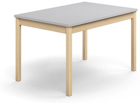 Stôl DECIBEL, 1200x800x720 mm, akustický HPL - šedá