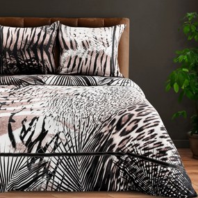 MAKOSATÉNOVÉ OBLIEČKY EVA MINGE EVA21 160X200 CM, 2 KS 70X80 CM VZOROVANÉ