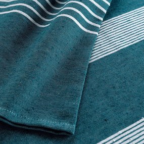 Modrý pléd 220x240 cm Adele – douceur d'intérieur