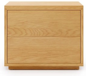 Nočný stolík v prírodnej farbe Abilen – Kave Home