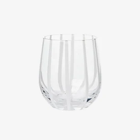 Broste Copenhagen Poháre Stripe s prúžkami 350ml menšie