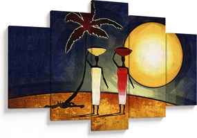 Obraz starovekej maľby (150x105 cm)