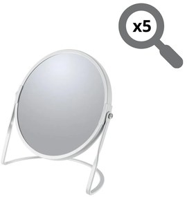 Kozmetické zväčšovacie zrkadlo (zväčšenie 5x) ø 18 cm Akira – Spirella
